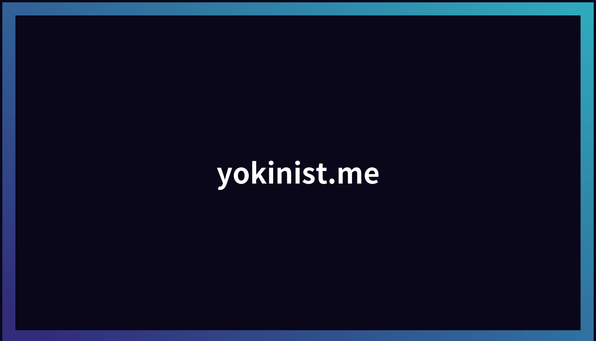 yokinist.me